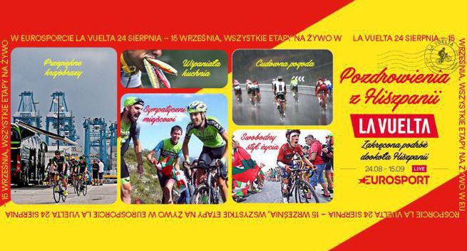 Transmisje z Vuelta a Espana w Eurosport 1 i Eurosport Playerze