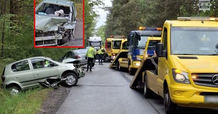 Kierował po amfetaminie? Poważny wypadek na Śląsku