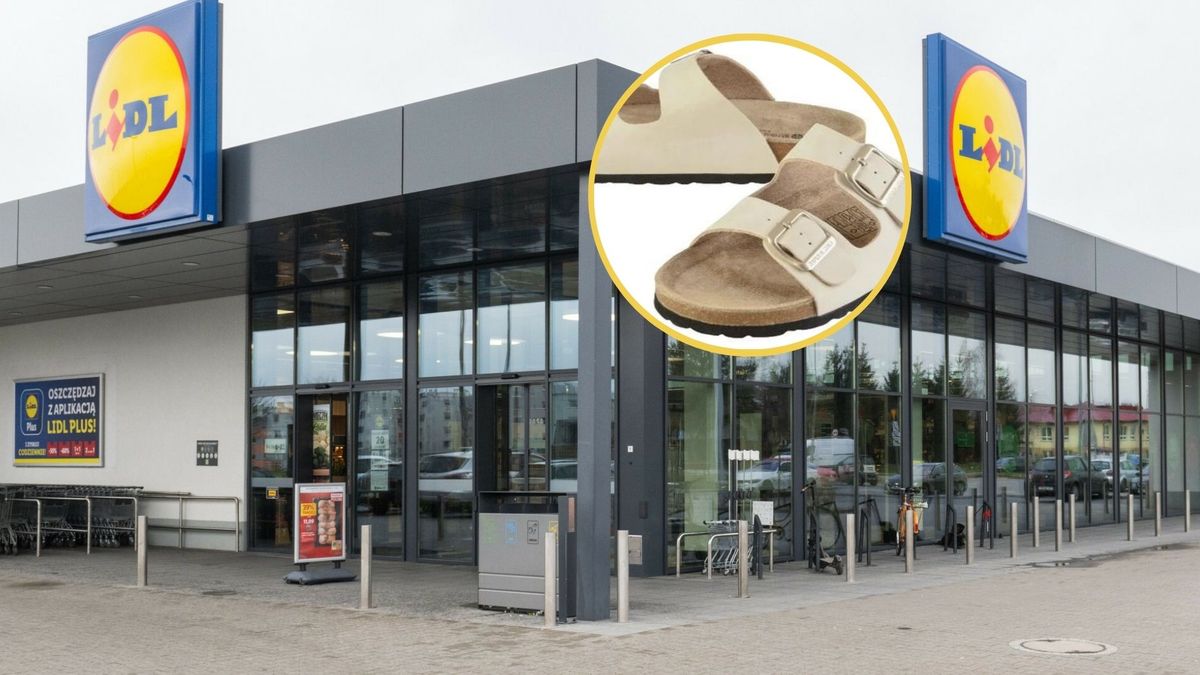 W Lidlu znajdziesz klapki a'la Birkenstocki