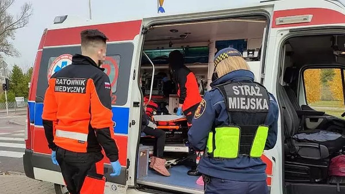 Strażnicy miejscy pomogli bezdomnej ciężarnej kobiecie 