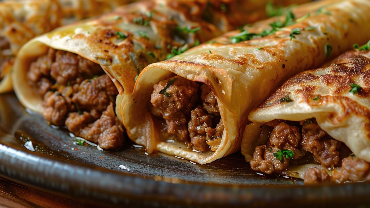 Naleśniki z mięsem to dobra propozycja na obiad