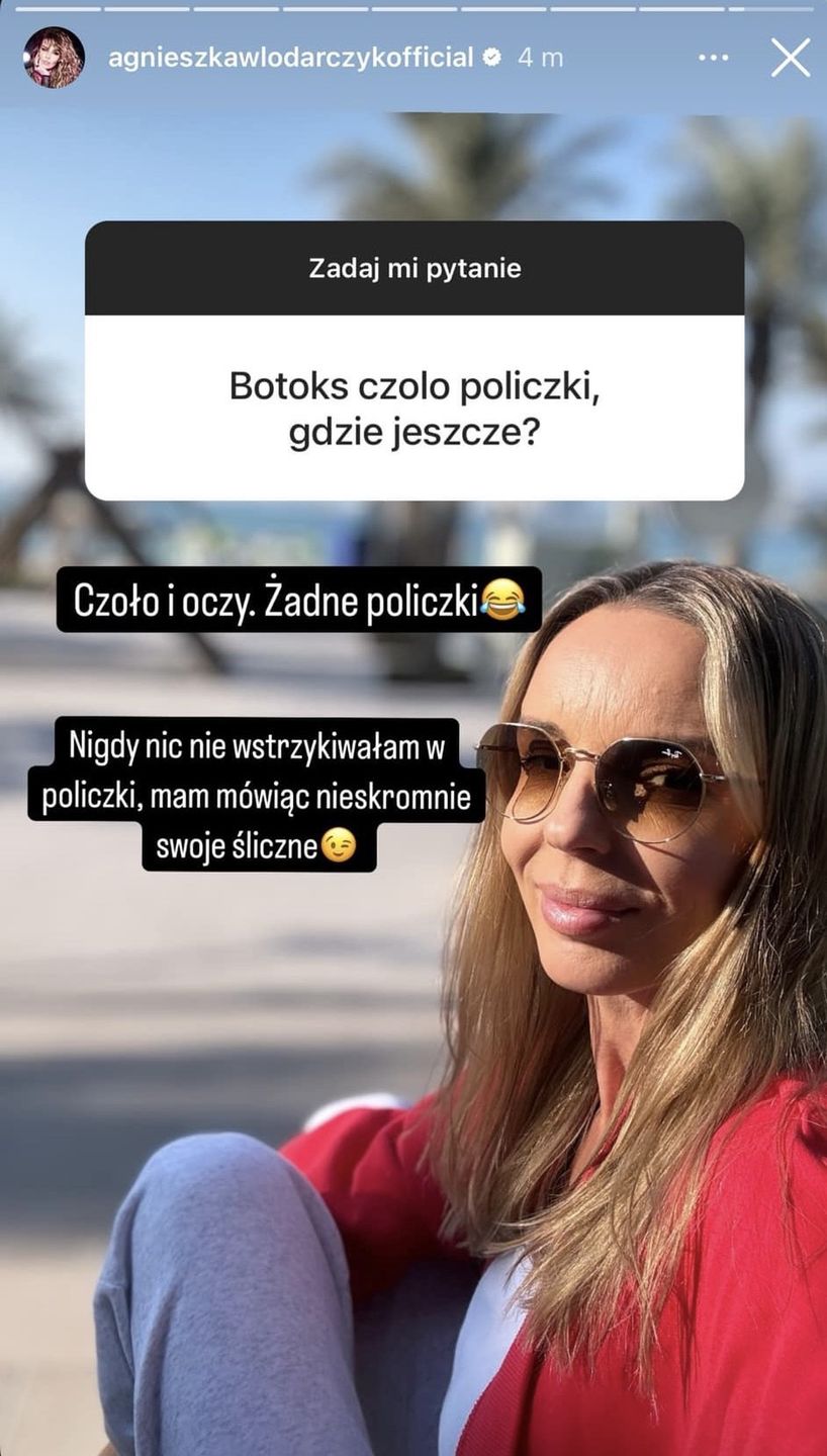 Agnieszka Włodarczyk o zabiegach, które wykonała