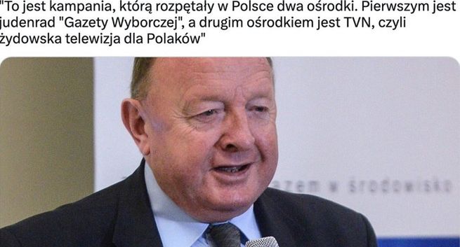 Na portalu „Do Rzeczy” wywiad o „żydowskiej telewizji TVN”. „To klasyka antysemityzmu”