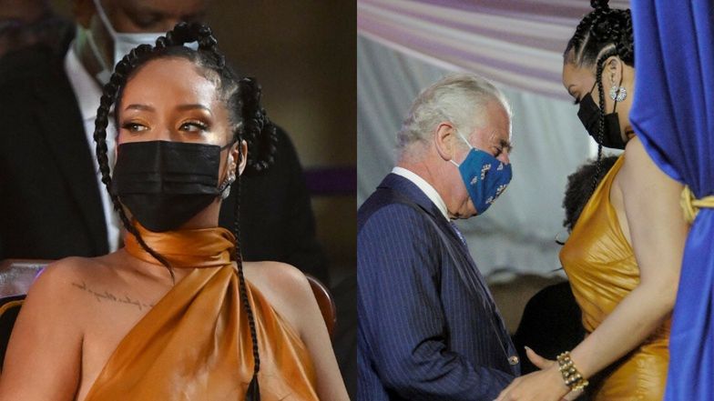 Barbados wypowiedział przysięgę wierności królowej Elżbiecie! Rihanna ogłoszona... bohaterką narodową (ZDJĘCIA)