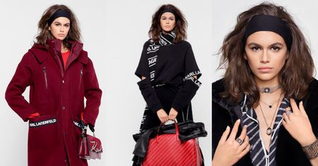 Postarzona córka Cindy Crawford w nowej kampanii Karla Lagerfelda