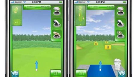 iGolf na iPhone. Gra z zamachem 1
