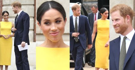 Meghan Markle i książę Harry trzymają się za ręce w drodze na bankiet (ZDJĘCIA)