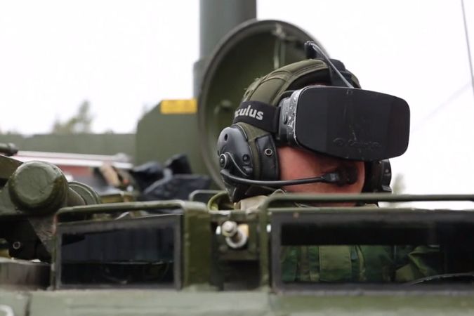 Oculus Rift w czołgu, Kinect na granicy. Gry jak wojsko? Wojsko jak gry!