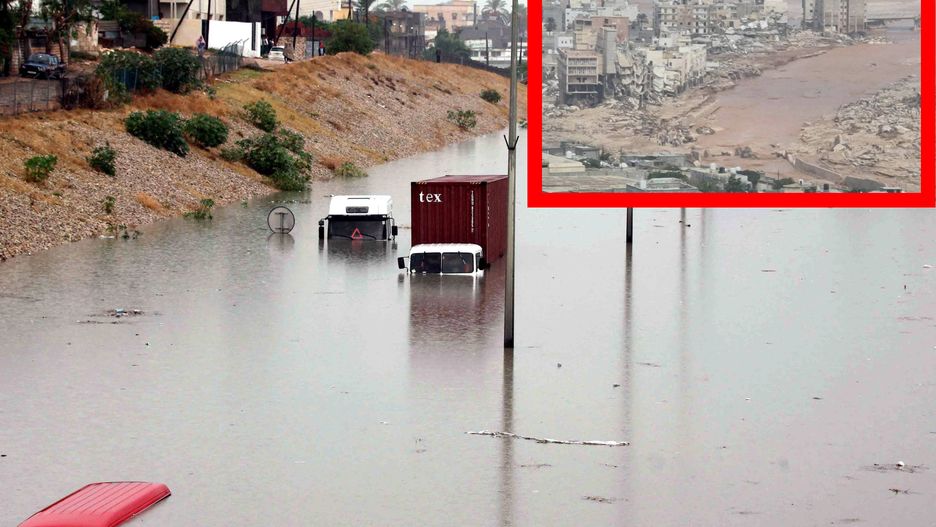 Huragan Daniel spowodował katastrofę w Libii