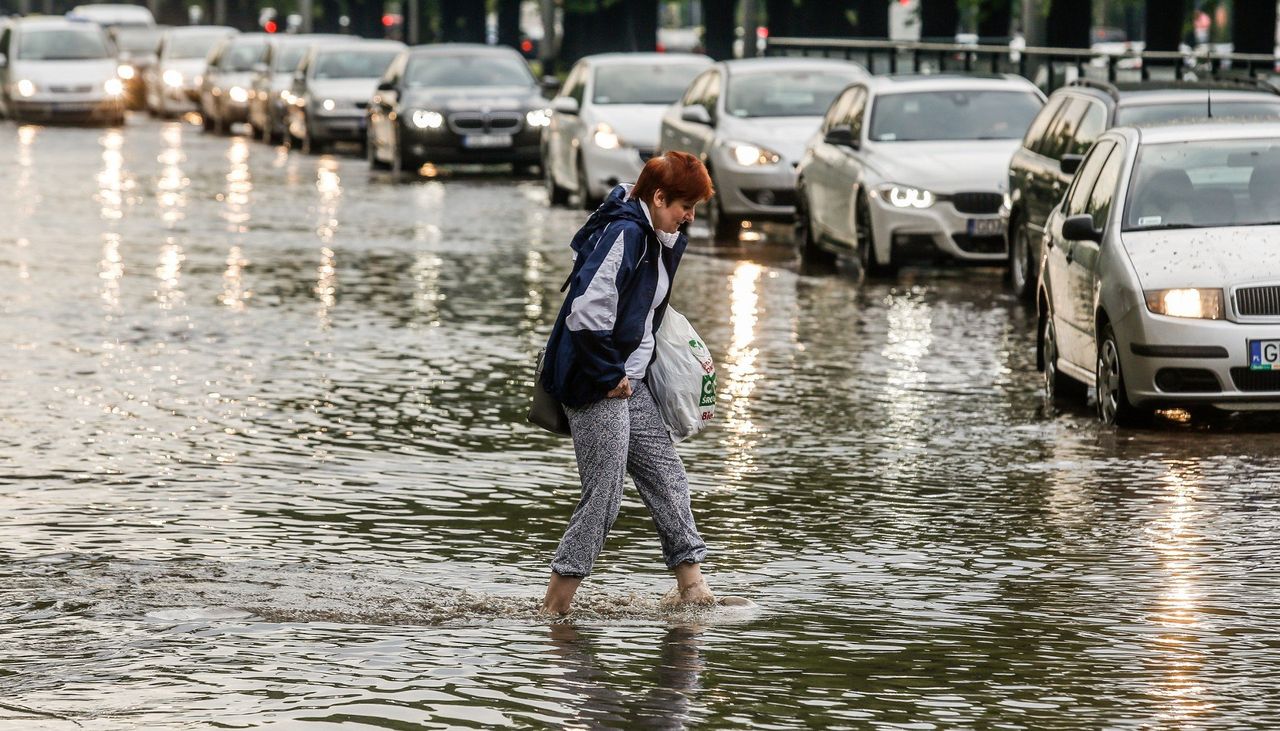 Gdańsk: Ulewa jakiej nie było dawno, ale miasto wytrzymało. Dlaczego?