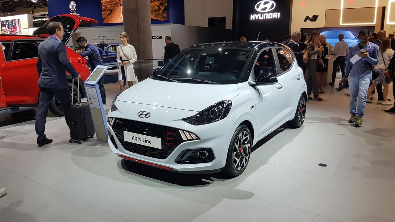 Frankfurt 2019: Nowy Hyundai i10 także w wersji N Line