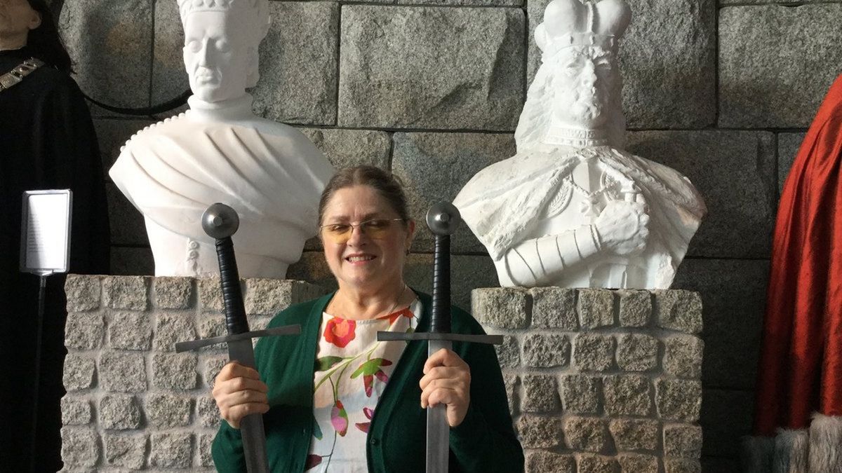 Krystyna Pawłowicz odwiedziła ostatnio muzeum Bitwy pod Grunwaldem. 