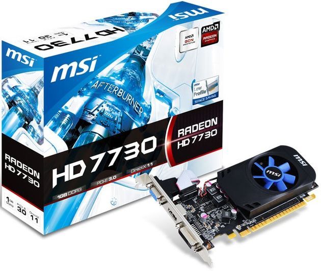 MSI Radeon HD 7730 LP karta graficzna zdjęcie opakowanie