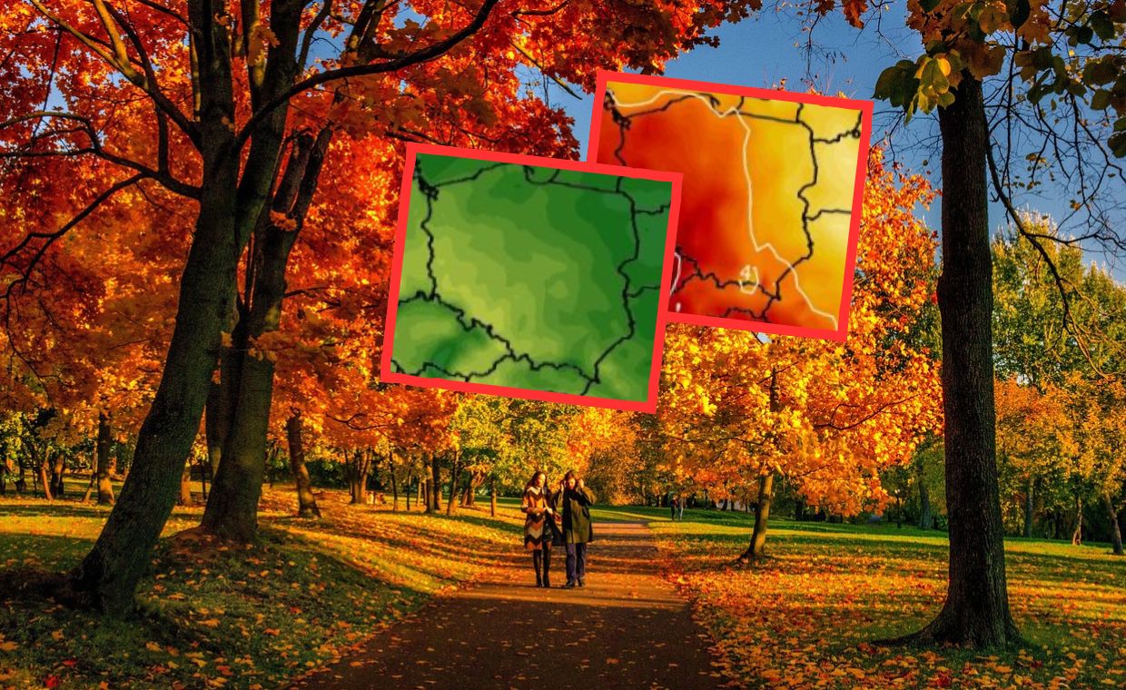 wiadomości,aktualności,WP Wiadomości Wyż Urmi wkracza do Polski. Babie lato początkiem listopada