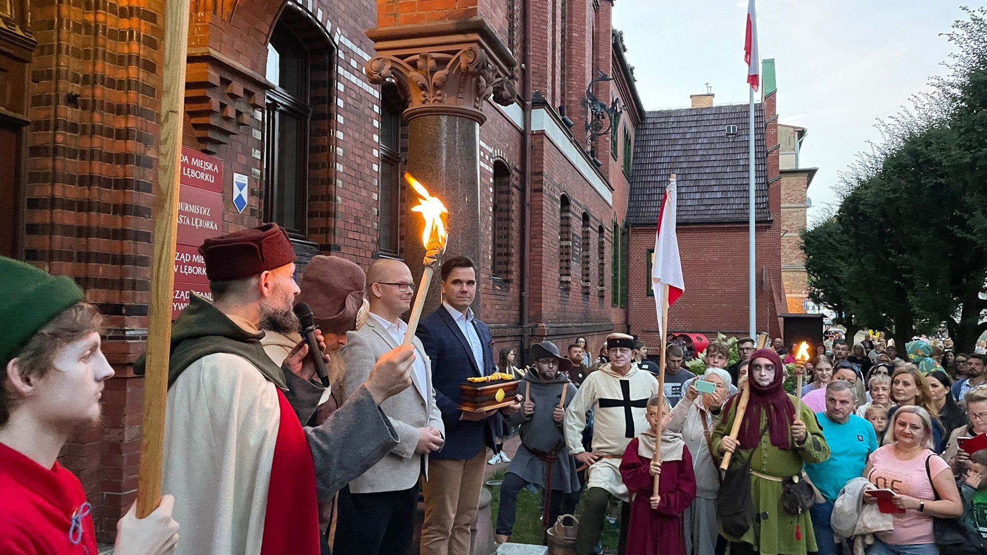 Spacer z Duchami Krzyżaków w Lęborku