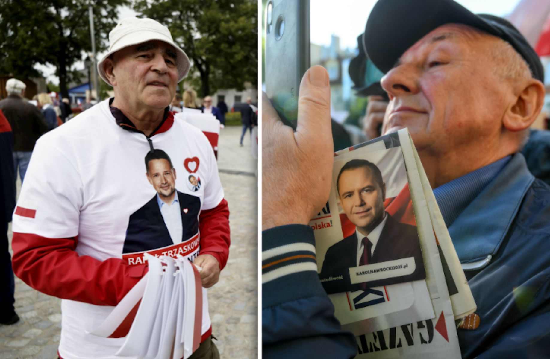 Finał kampanii prezydenckiej. Zwolennicy Rafała Trzaaskowskiego 
