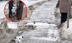 Zziębnięta seniorka prosiła o pomoc. Zareagowały służby