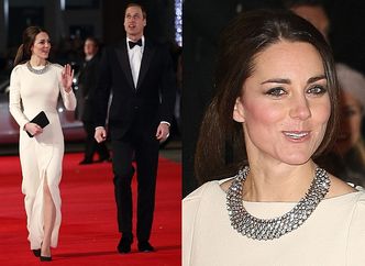 Piękna Kate Middleton na premierze filmu o Mandeli