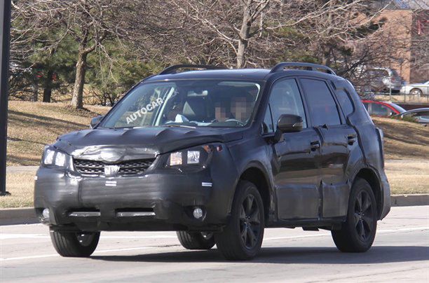 Nowe Subaru Forester - pierwsze zdjęcia szpiegowskie