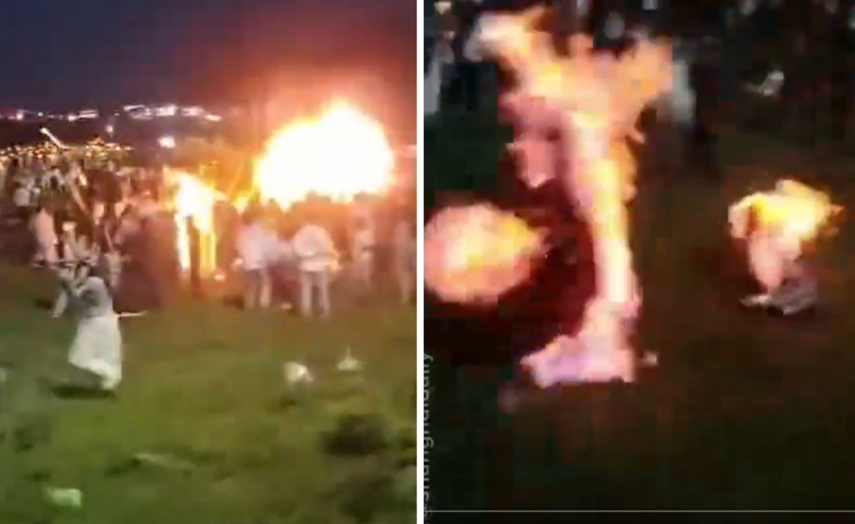 Tragedia w Junnan: 16 osób poparzonych przy Święcie Ognia
