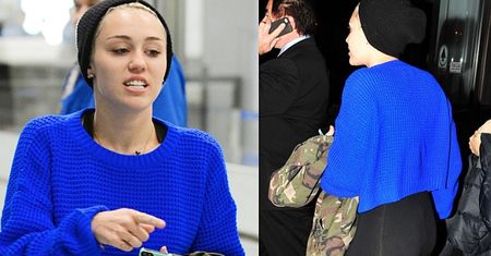 Miley w brudnych legginsach!
