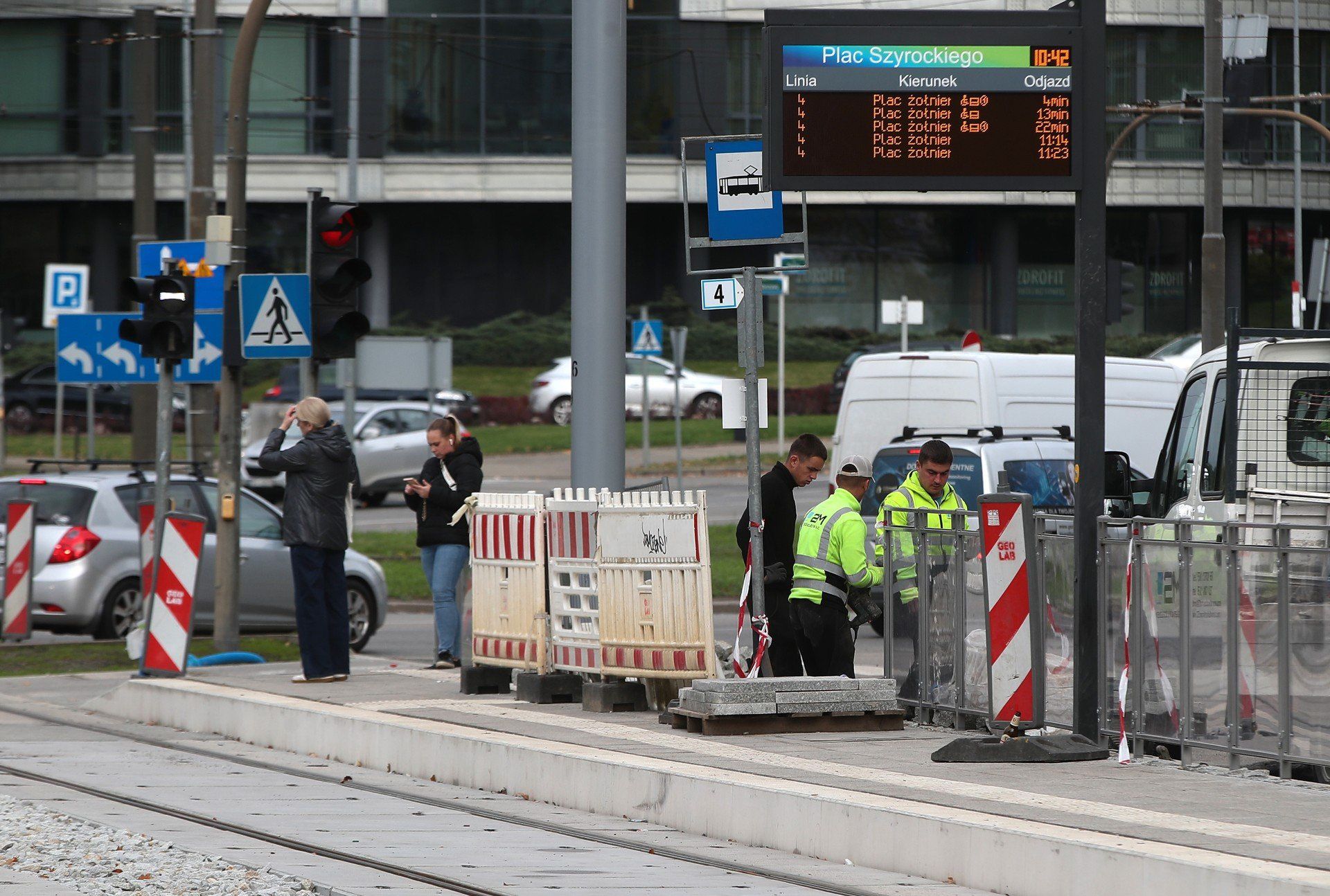 Remont na al. Powstańców Wielkopolskich