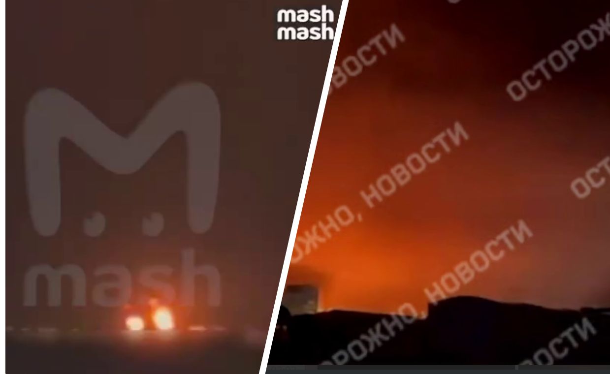 Drone attack ignites chaos at Russian aviation base