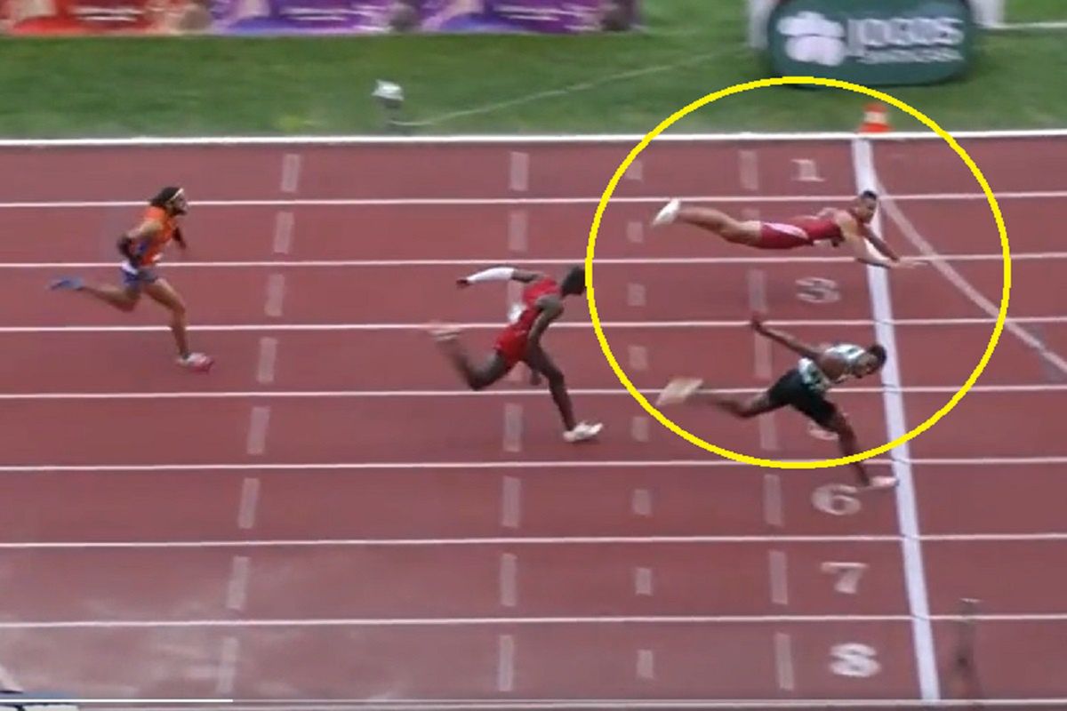 Mówią na niego "Superman". Sprinter szokuje finiszem