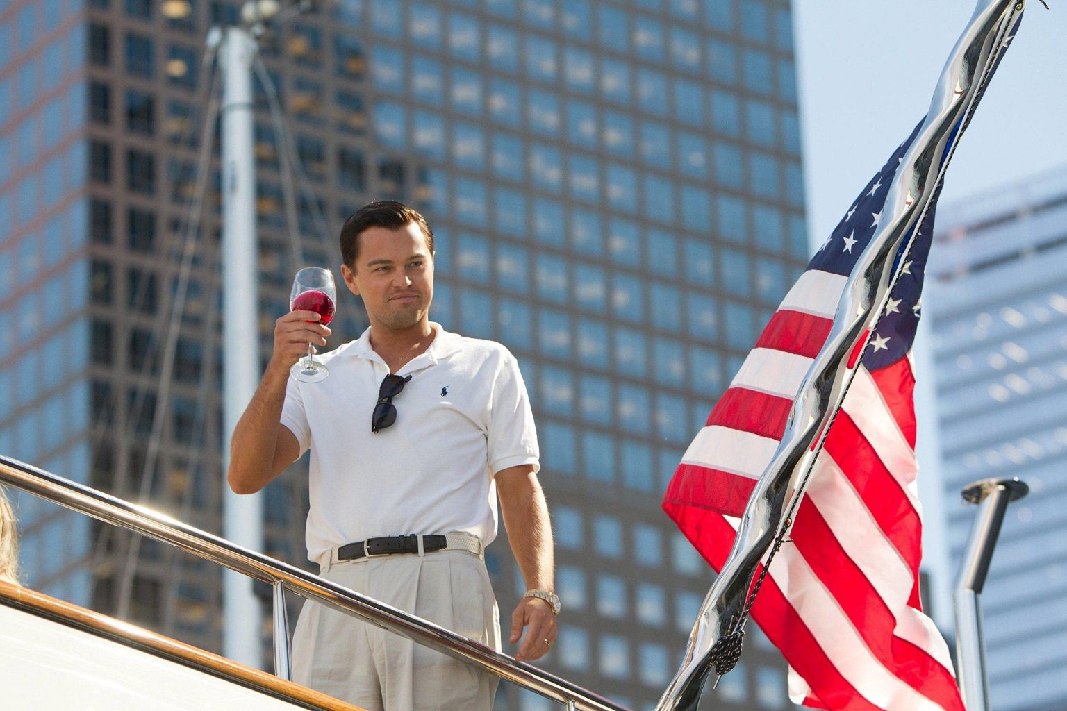 Kadr z filmu "Wilk z Wall Street"