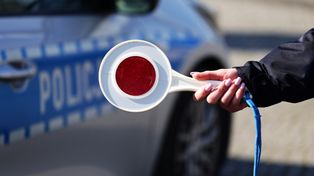 Zajechał drogę i pokazał "faka". Zatrzymała go policja w Katowicach