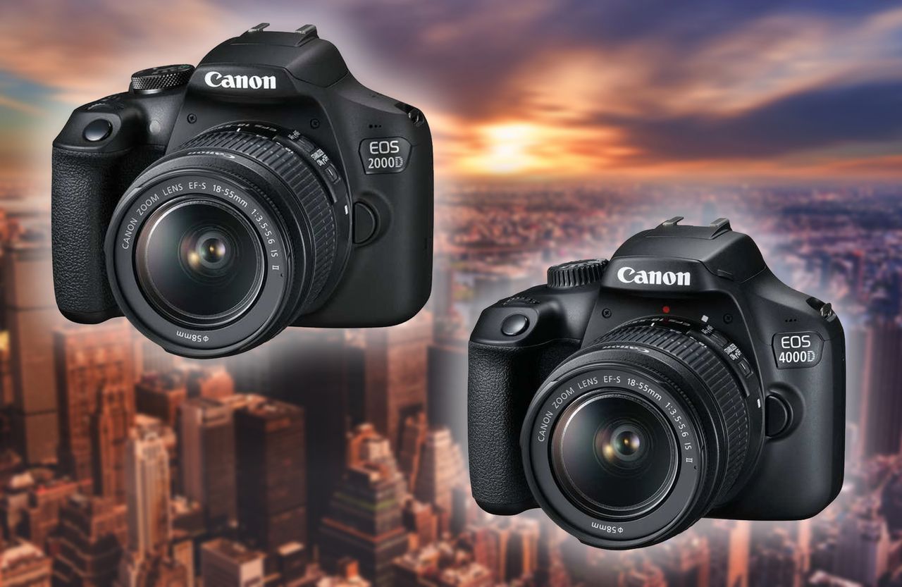 Canon EOS 2000D i EOS 4000D – lustrzanki dla początkujących z pasją