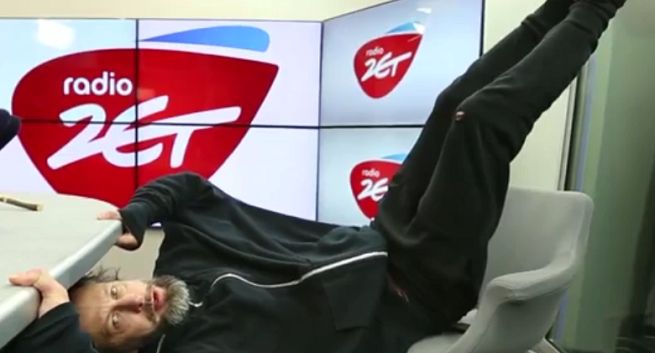 Szaman Majewski usunął dla Moniki Olejnik „parcie i wściek” ze studia Radia ZET (wideo)