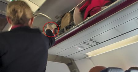 Wideo z samolotu do Polski. Pasażerowie nie dowierzali