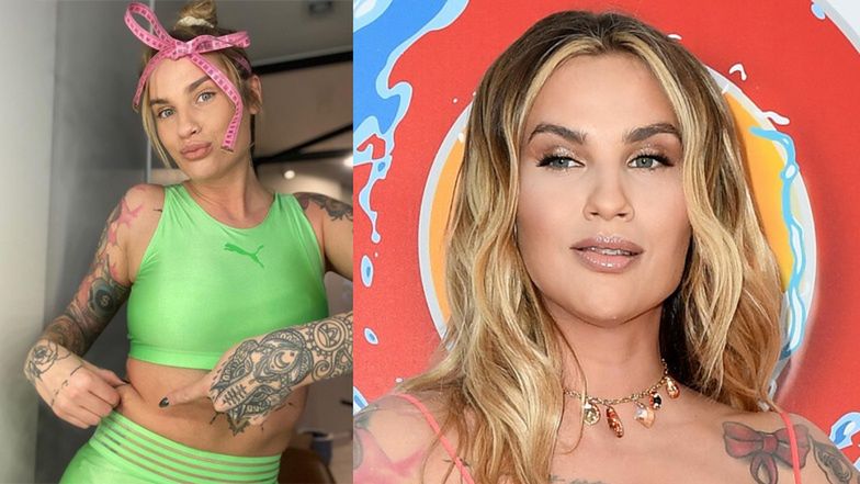 "Ciałopozytywna" Karolina Gilon pokazuje "fałdkę" 