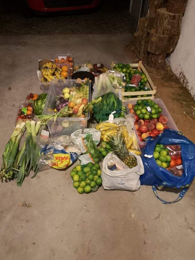Jedzenie pochodzące ze skipów 