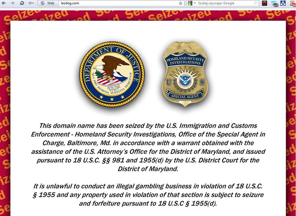 SOPA w praktyce: wszyscy Ziemianie podlegają prawu stanu Maryland 3