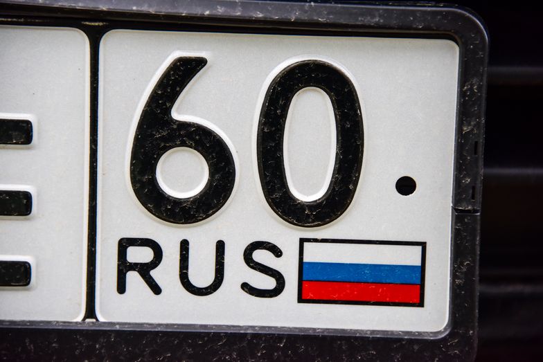 400 euro kary za rosyjskie tablice rejestracyjne w Estonii