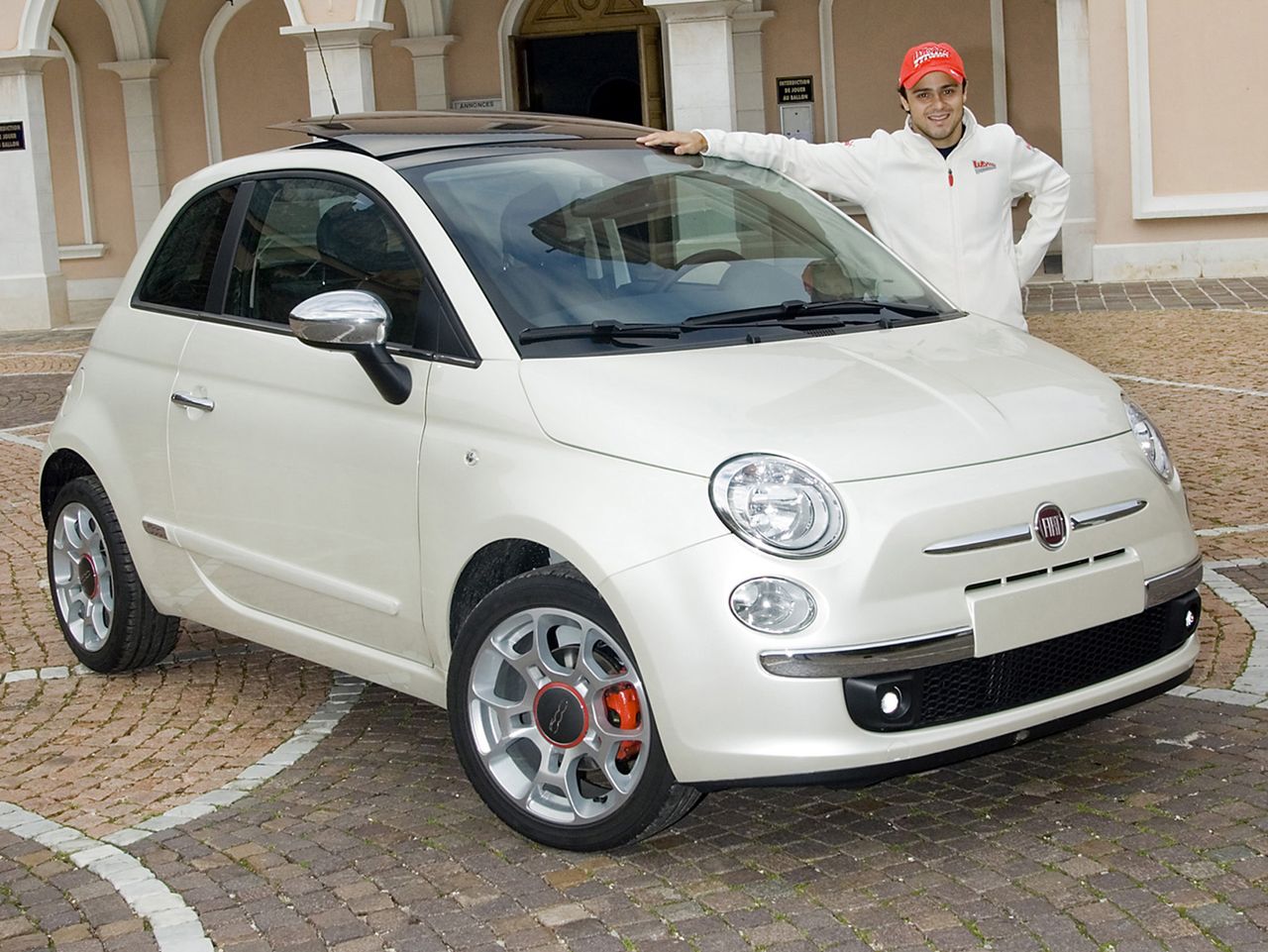Felipe Massa i Fiat 500