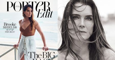 53-letnia Brooke Shields pozuje w domku na plaży