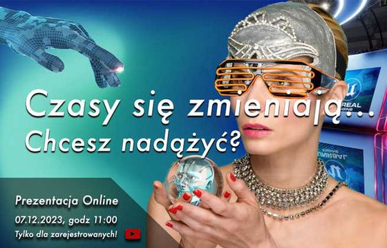 Wejdź w świat innowacyjnych metod i technologii komunikacji wizualnej - bezpłatny event online w czwartek