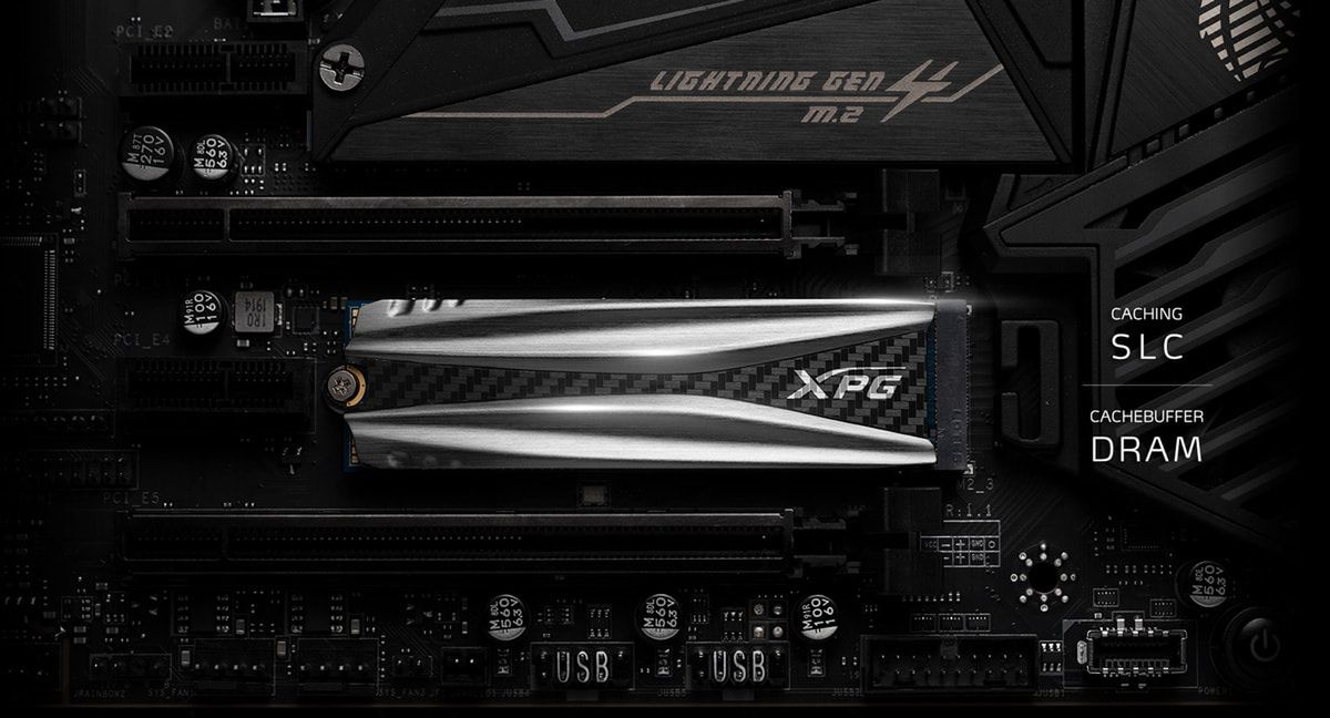 ADATA XPG GAMMIX S50 - pierwszy SSD PCIe 4.0 w ofercie firmy