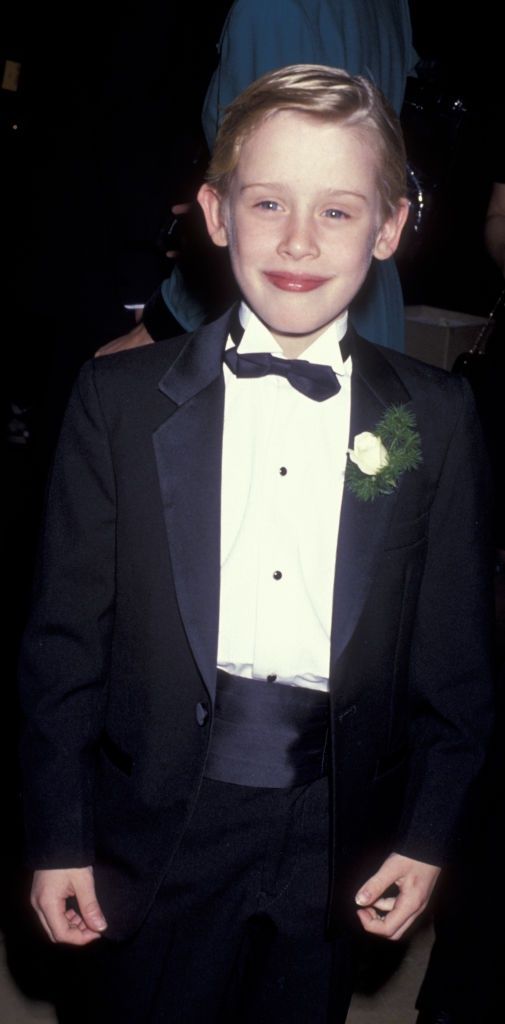 Macaulay Culkin na Złotych Globach w 1991 roku