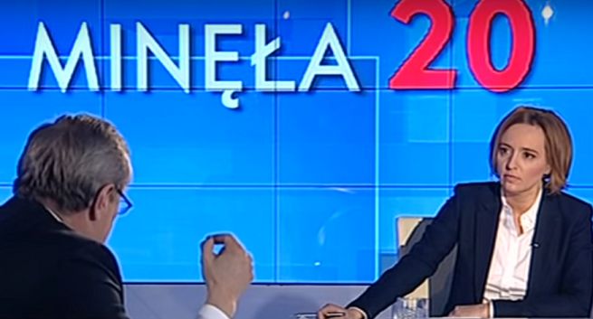 Karolina Lewicka zawieszona po kłótni w TVP Info z prof. Glińskim (wideo)