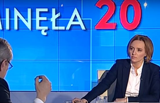 Karolina Lewicka zawieszona po kłótni w TVP Info z prof. Glińskim (wideo)