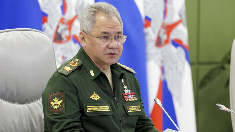 Temporary
In this photo released by Russian Defense Ministry Press Service, Russian Defense Minister Sergei Shoigu speaks during a meeting with high level of Russian Army officers in Moscow, Russia, Tuesday, Sept. 5, 2023. (Russian Defense Ministry Press Service via AP)