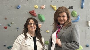 Konin: Powrót zajęć wspinaczkowych w SP9. Instruktorzy przeszkoleni, start w ferie