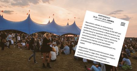 Open'er Festival poszukuje wolontariuszy. Chętni muszą... zapłacić 950 zł