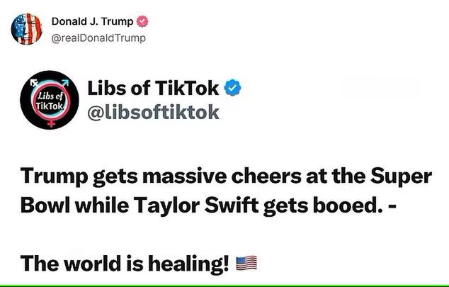 Donald Trump nabija się z Taylor Swift