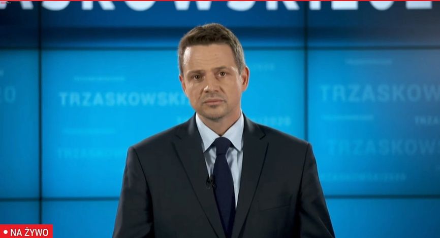 Wybory 2020. Rafał Trzaskowski uderza w prezydenta Andrzeja Dudę i chce nowej telewizji publicznej