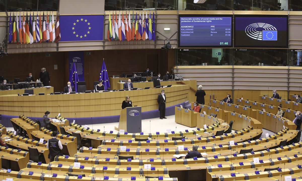 Bruksela. Podczas debaty w Parlamencie Europejskim część czasu poświęcono protestowi mediów w Polsce